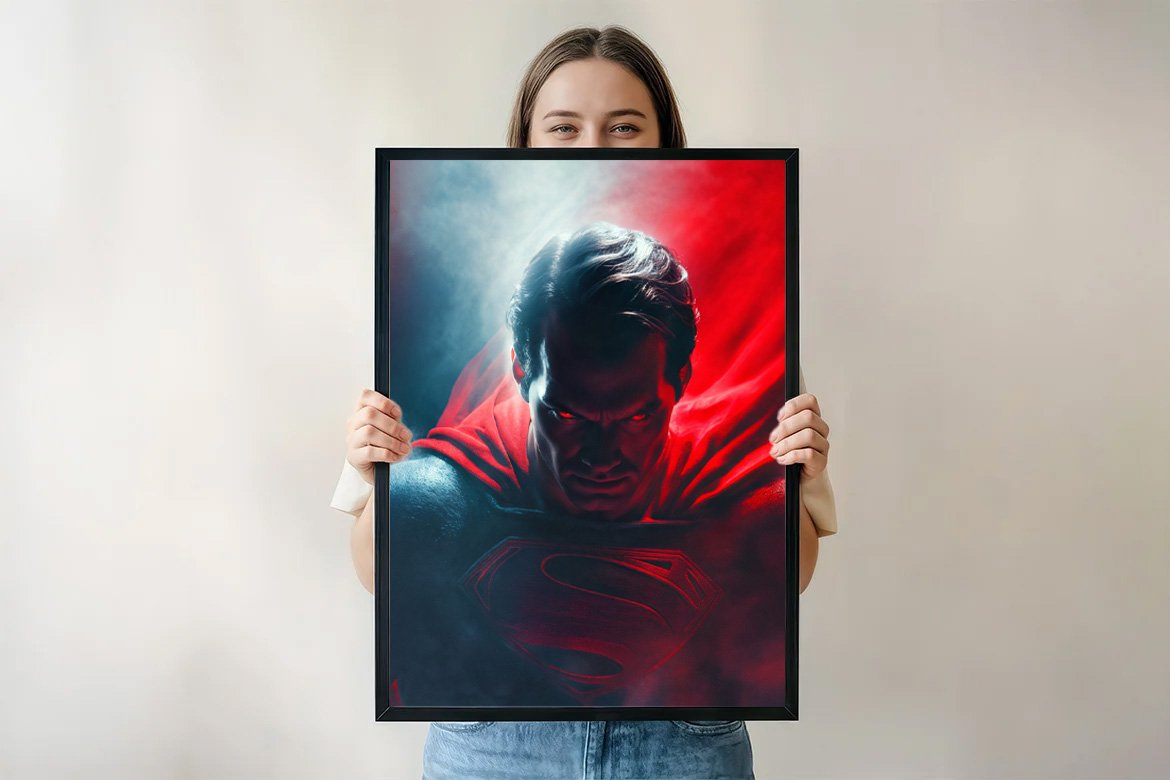 Superman – Man of Steel Ultimate Poster | Legendary Superhero Wall Art