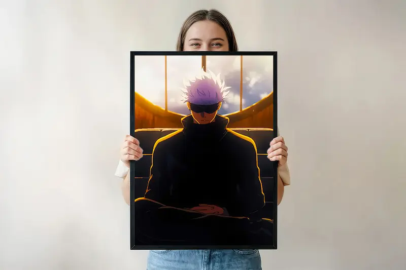 Epic Anime Warrior Poster 64