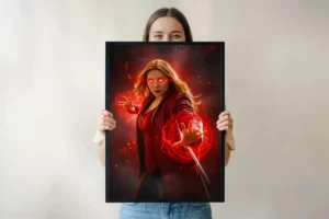 Scarlet Witch – Red Magic Rising HD Wall Poster
