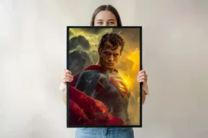 Superman – Symbol of Strength and Valor Poster | Legendary Superhero Wall Art