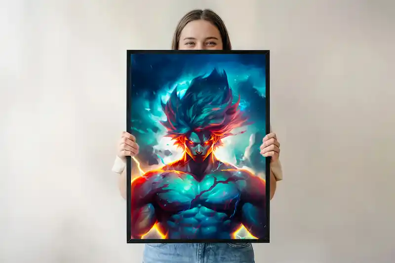 Epic Anime Warrior Poster 59