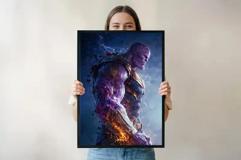 Thanos – Strength Behind the Smile Poster