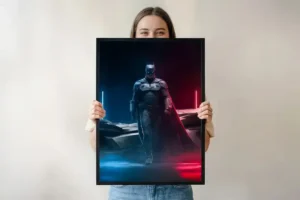 Batman – The Dark Knight Sentinel Poster | Gotham Guardian Wall Art