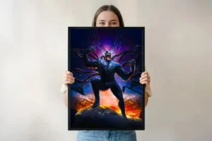 Venom – The Last Dance Warrior Spirit Poster | Dark Symbiote Wall Art