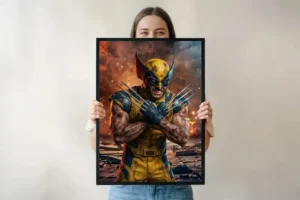 Wolverine – Wolverine Showdown Poster | Legendary Marvel Wall Art