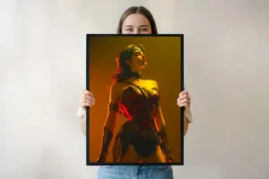 Wonder Woman – Compassion and Power Poster | Amazon Warrior Wall Art