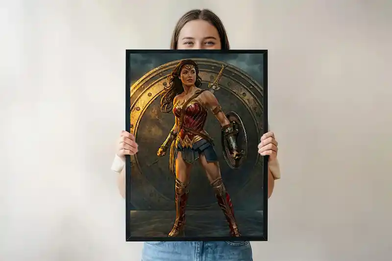 Wonder Woman – Unstoppable Force Poster | Amazon Warrior Wall Art